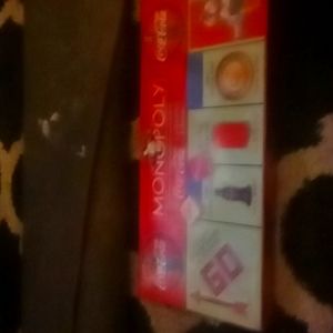 Coca-Cola edition of Monopoly, still in wrapper
